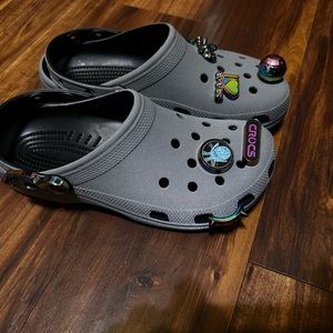 Crocs Gray Translucent size 9 men 11 women